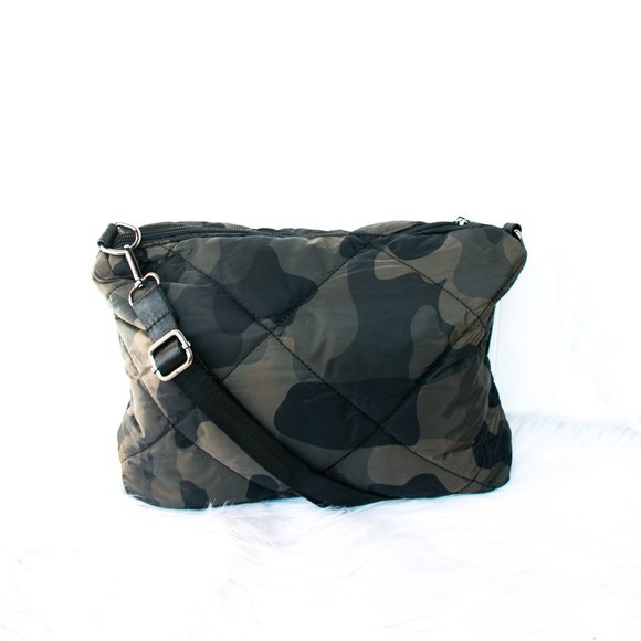 Bags Camo Quilted Crossbody Purse Poshmark